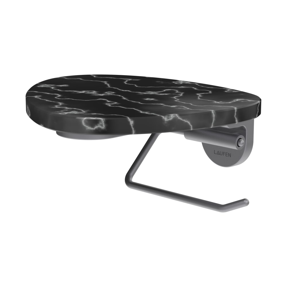 Laufen Ada porte-papier toilette acier-noir HF506791506060