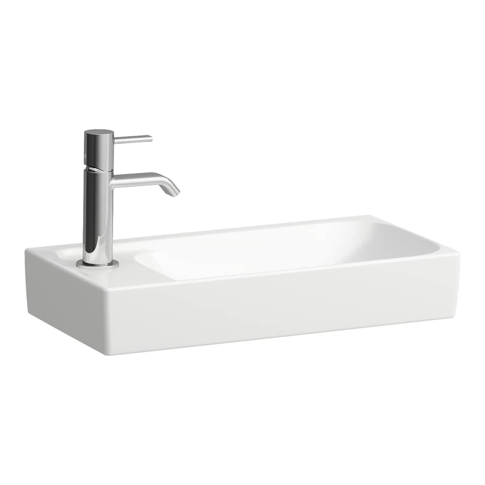 Laufen Meda lavabo 46x23.5 cm rectangulaire de meuble blanc brillant H8151140001131