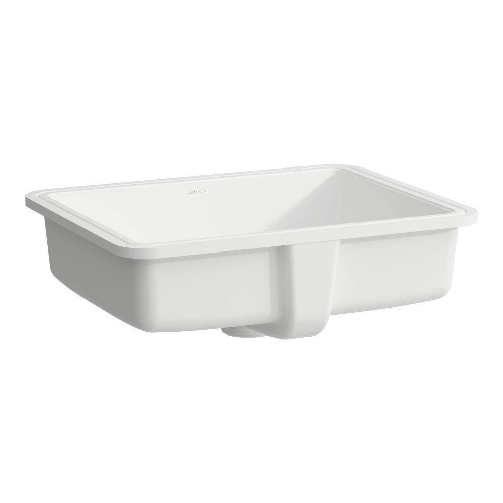 Laufen Savoy lavabo 44x33 cm rectangulaire sous plan blanc H8189487571091