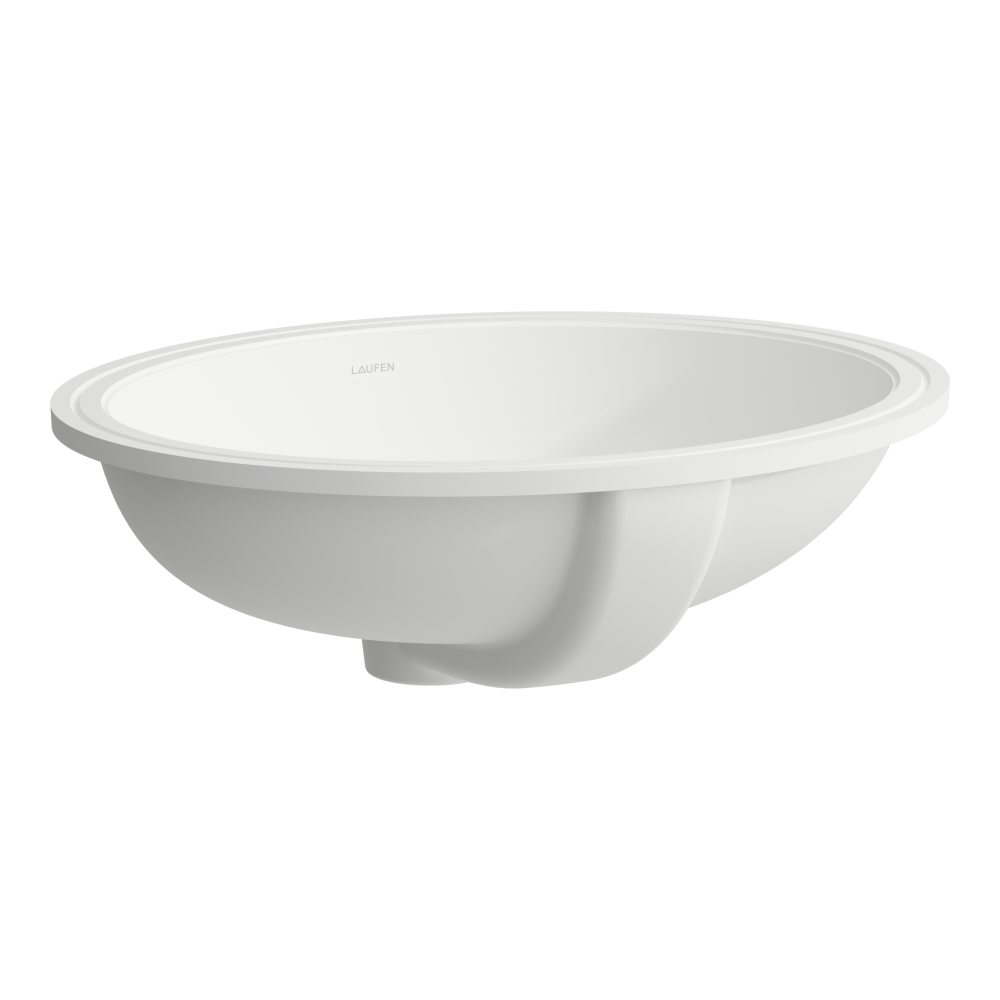 Laufen Savoy lavabo 50x41 cm ovale sous plan blanc H8189427571551