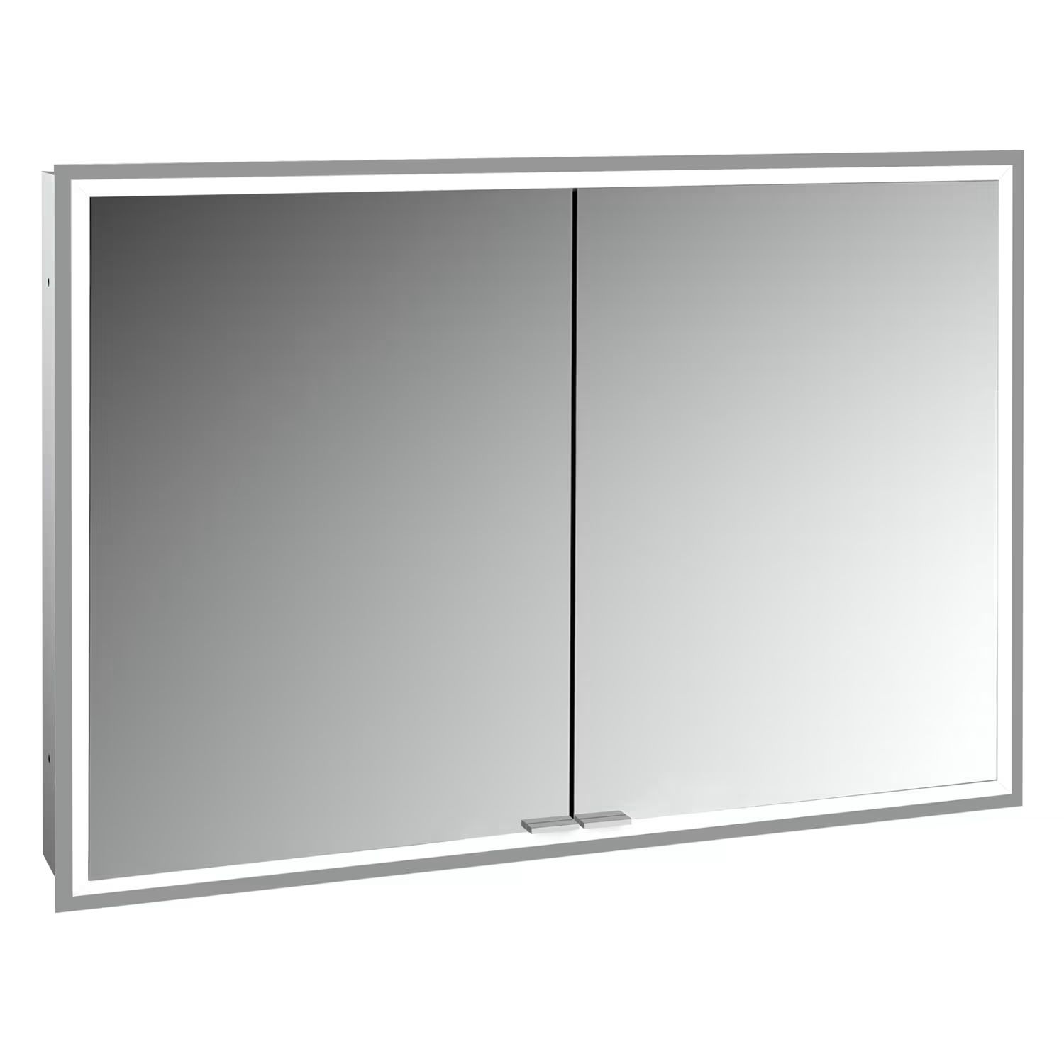 Kronenbach Cube 2.0 armoire 100x17x70 cm avec miroir KB100206CR