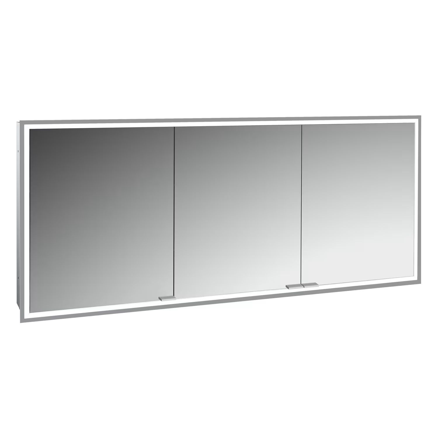 Kronenbach Cube 2.0 armoire 160x17x70 cm avec miroir KB100214CR