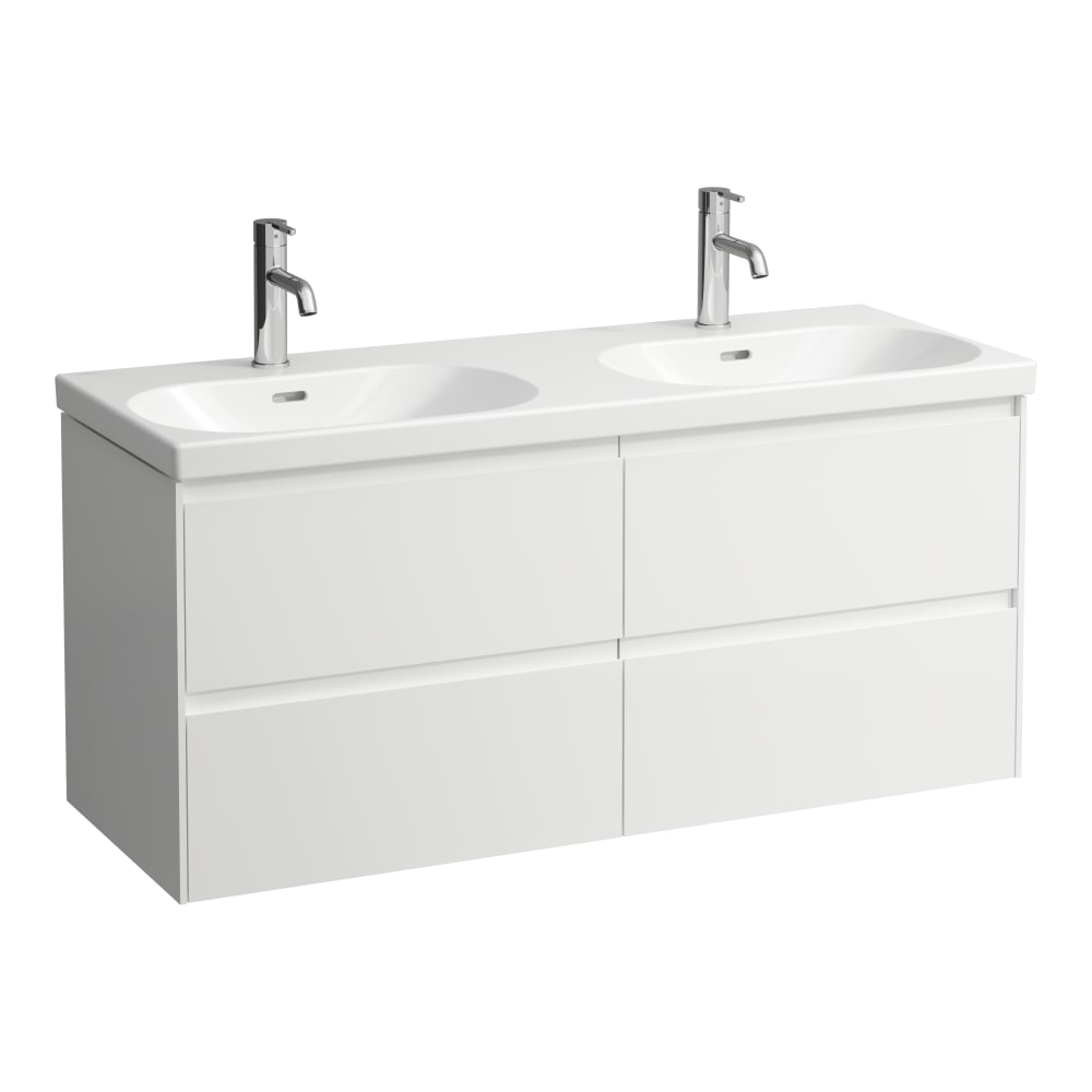 Laufen Lani armoire 118x45x51.5 cm sous-lavabo suspendu blanc H4035741122611