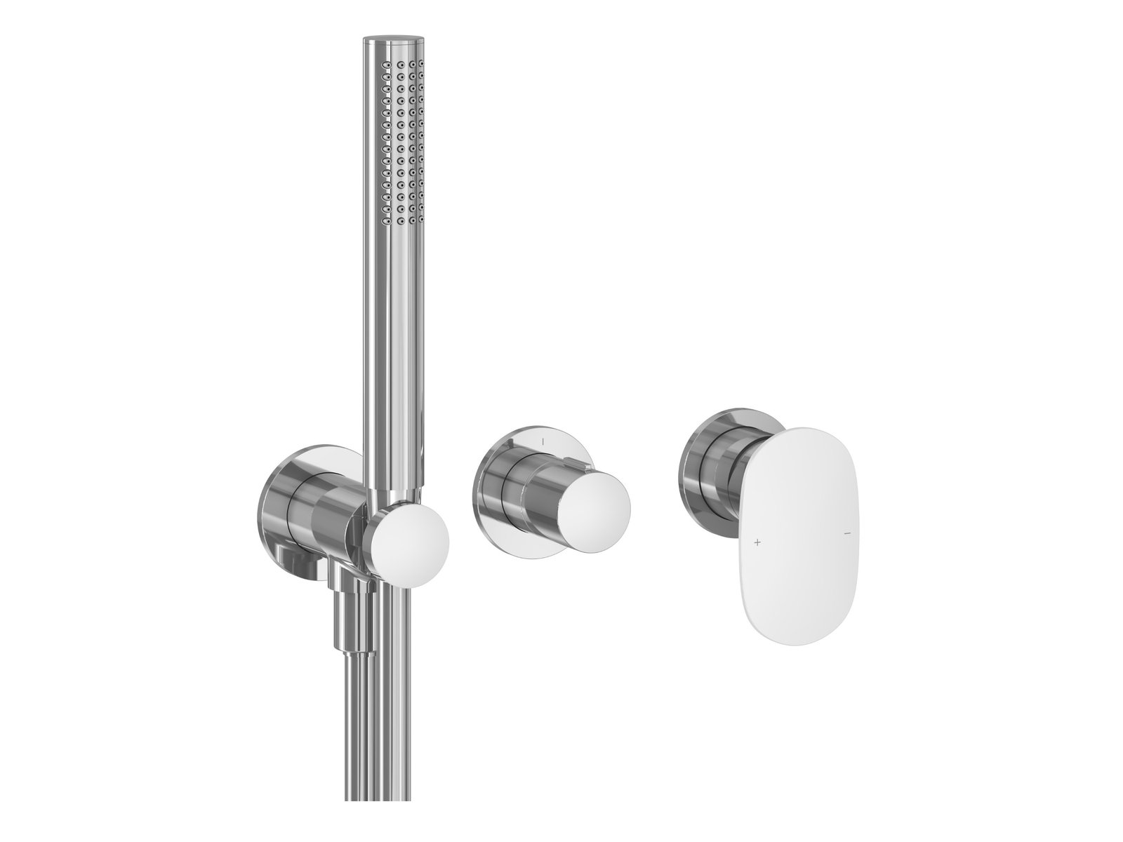 Ravak Spring mitigeur bain-douche encastrée chrome X070534
