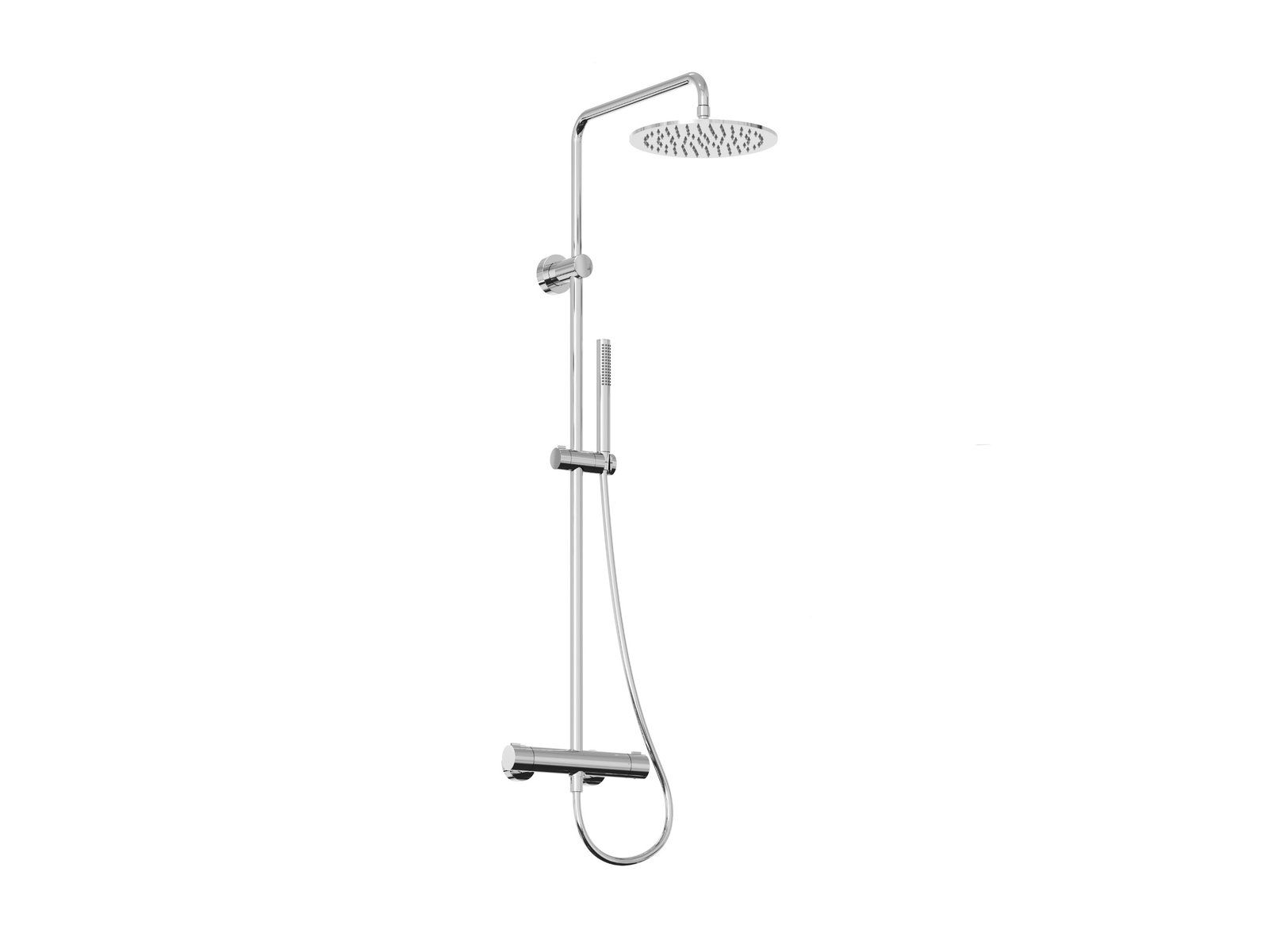 Ravak Spring ensemble de douche mural avec thermostat oui chrome X070539