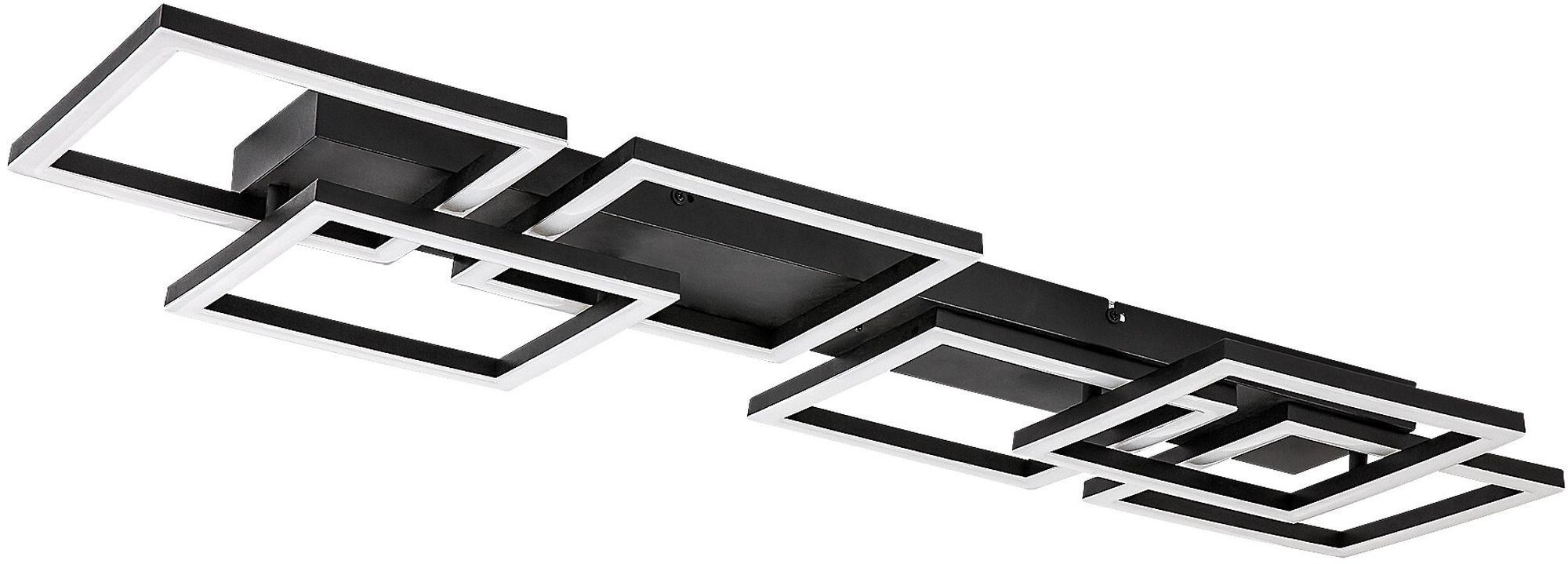 Rabalux Fatma plafonnier 6x40 W blanc-noir 71390