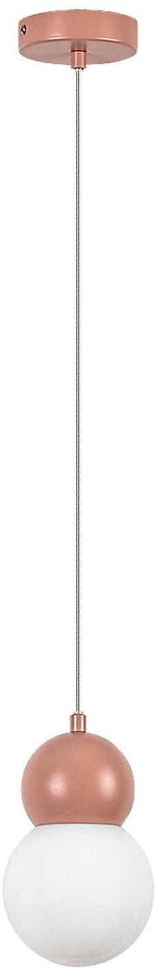 Rabalux Gellia lampe suspendue 1x38 W blanc-rose 72280
