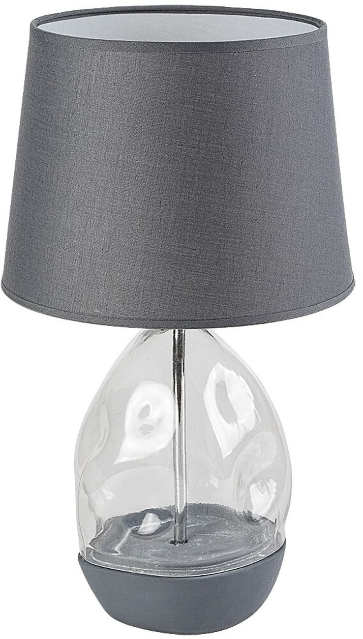 Rabalux Apolonia lampe de table 1x40 W transparent-cendré 74228