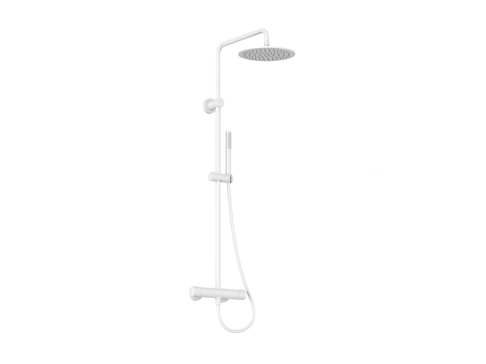 Ravak Spring ensemble de douche mural avec thermostat oui blanc X070579