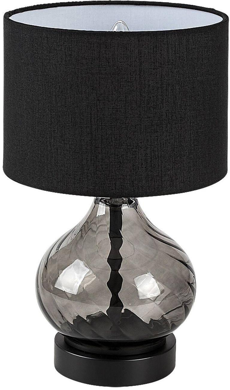 Rabalux Pirelo lampe de table 1x25 W noir-fumé 74034