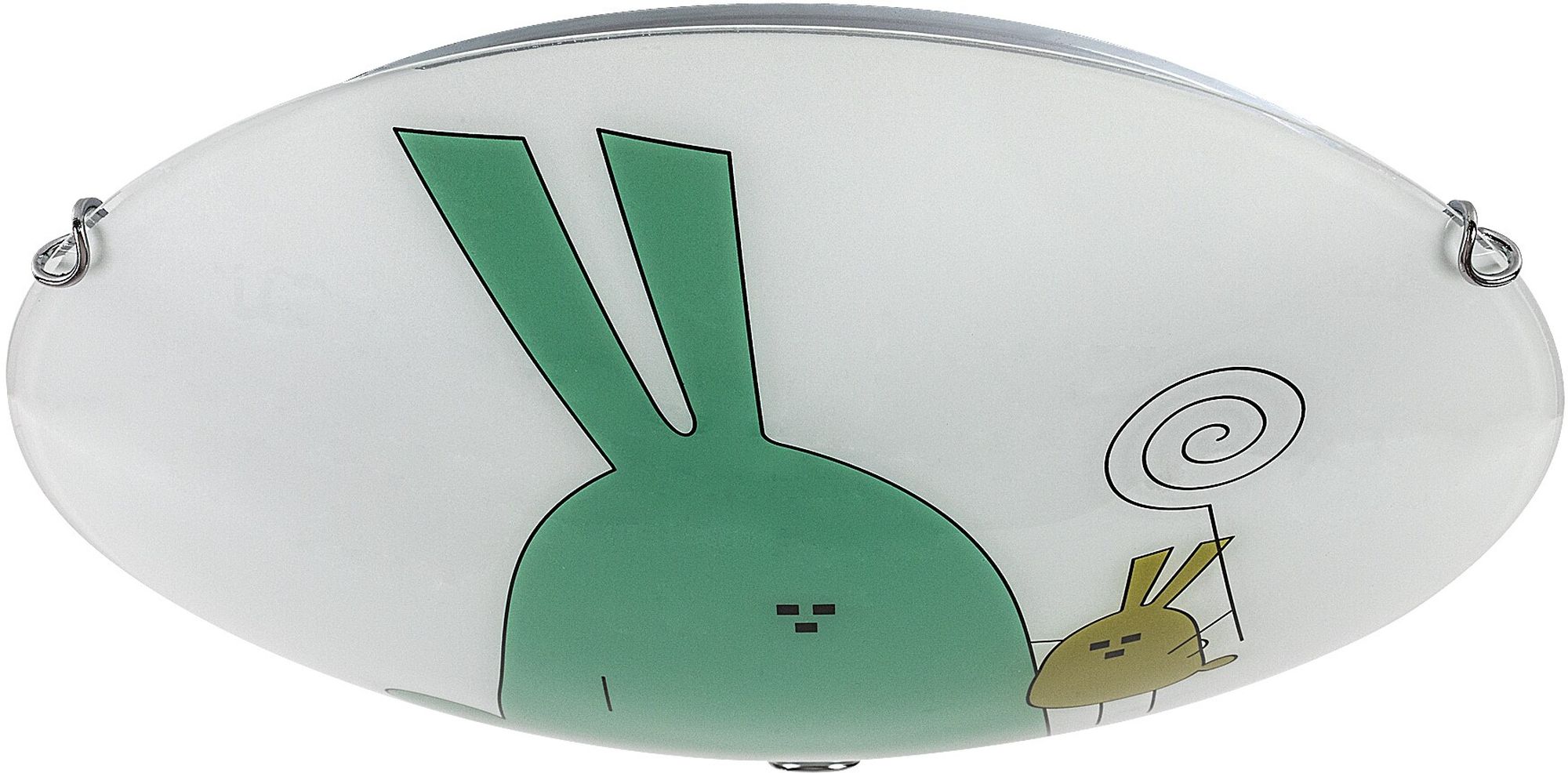 Rabalux Flappy plafonnier 2x60 W blanc-multicolore 71279