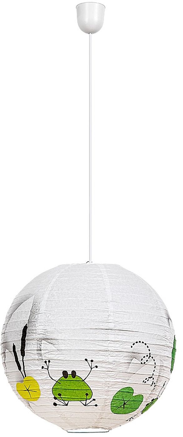 Rabalux Froggo lampe suspendue 1x40 W blanc-multicolore 72070