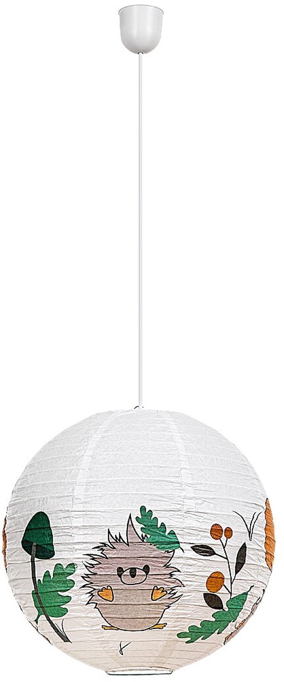 Rabalux Hedgy lampe suspendue 1x40 W blanc-multicolore 72192