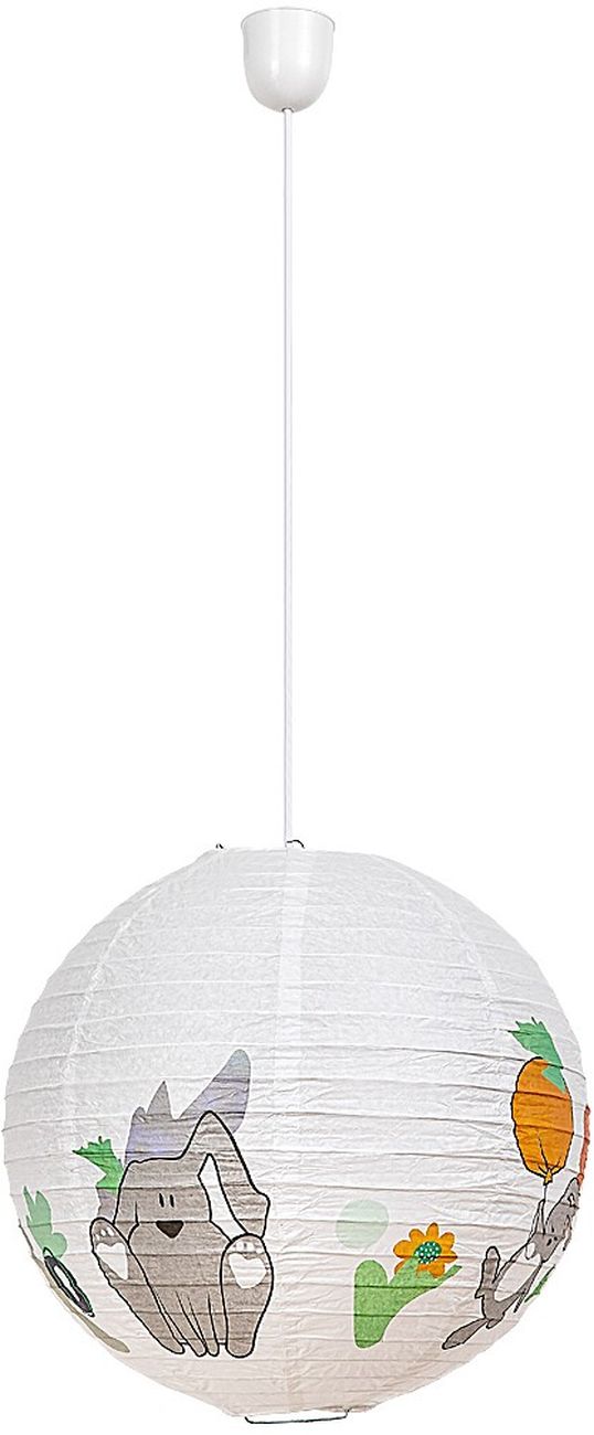 Rabalux Hopply plafonnier 1x40 W blanc-multicolore 72410
