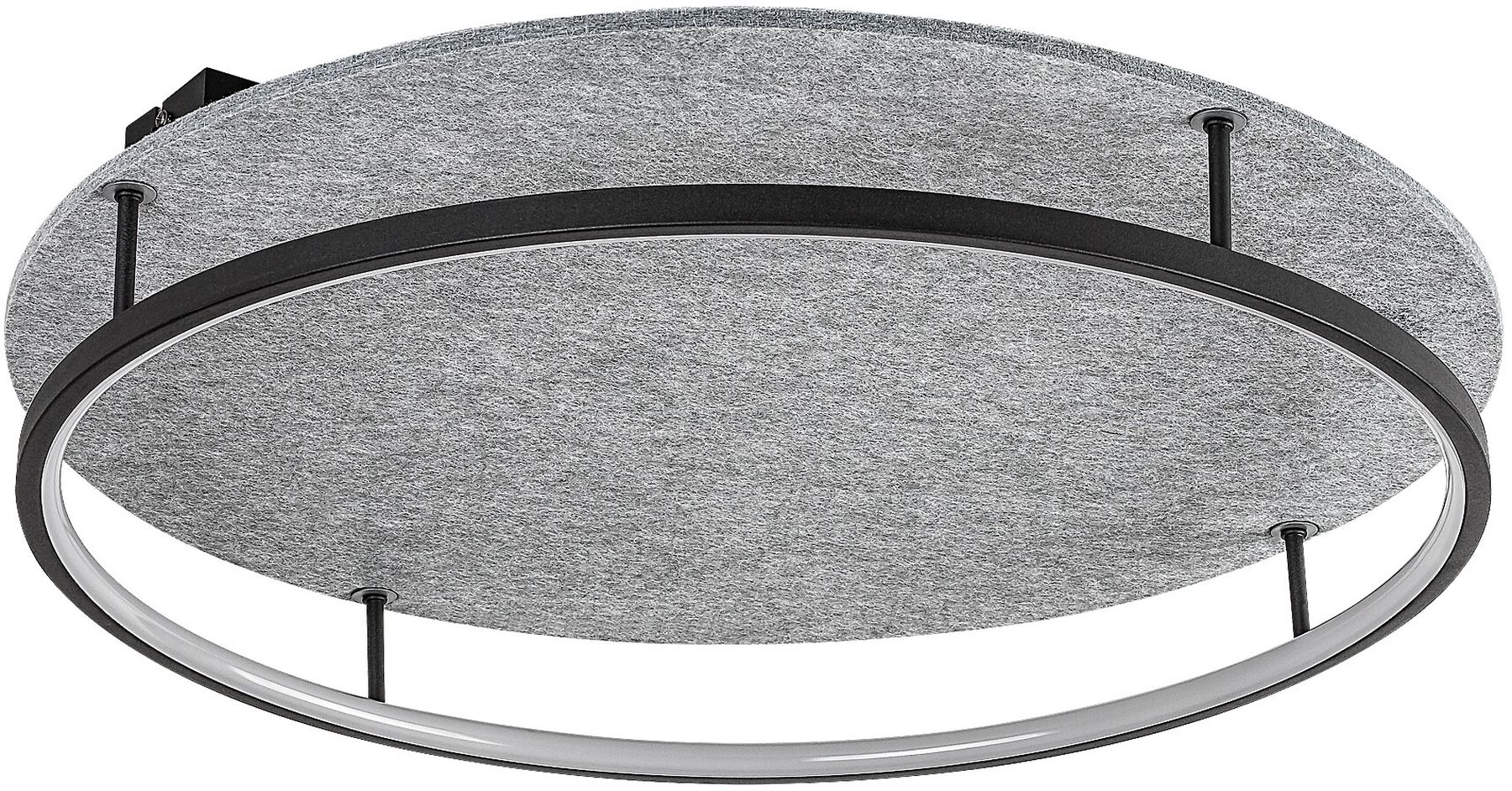 Rabalux Farenzo plafonnier 1x40 W noir-gris 71033