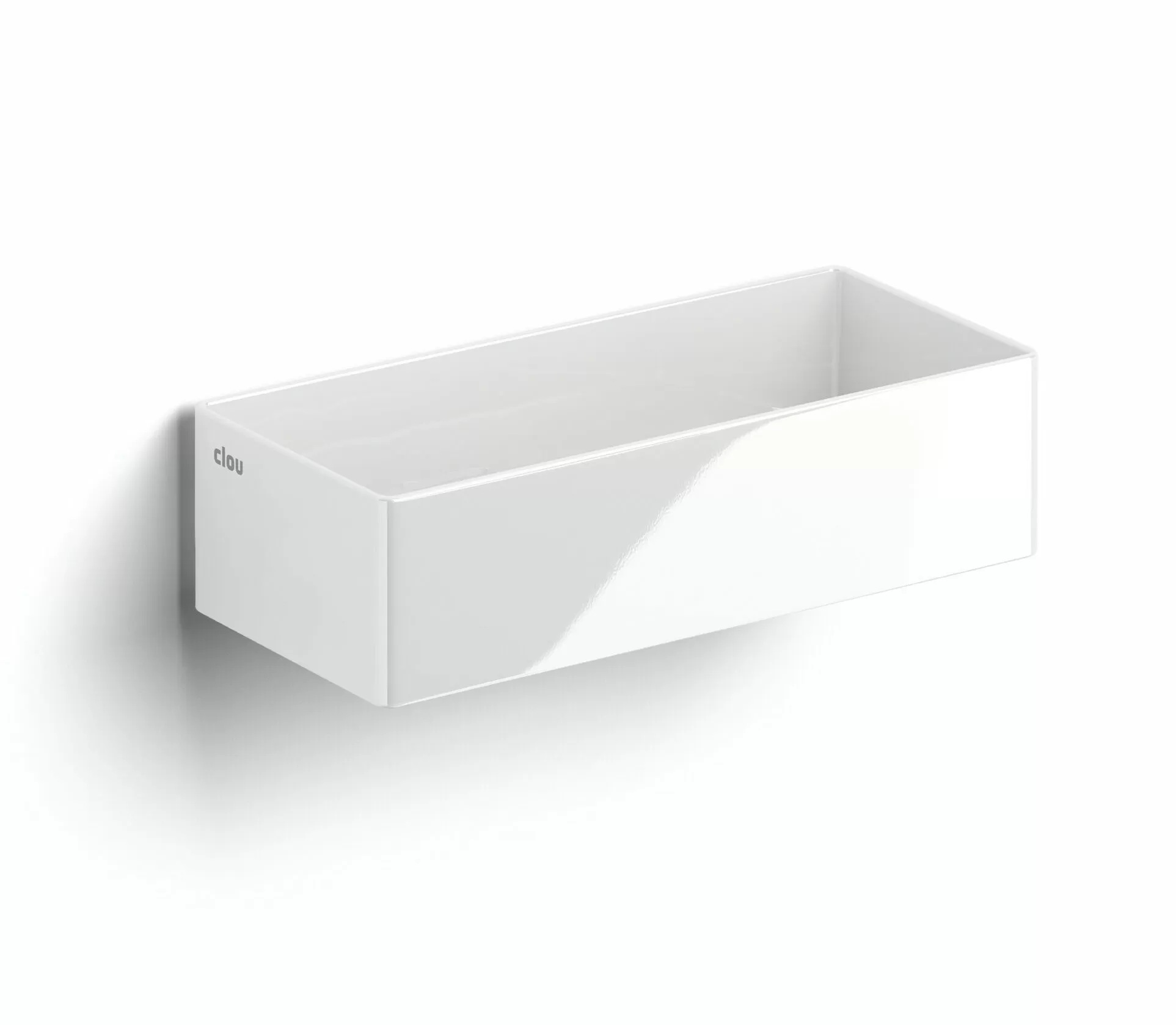 Clou New Flush lavabo 38x18 cm rectangulaire classique-à poser blanc CL/03.03431