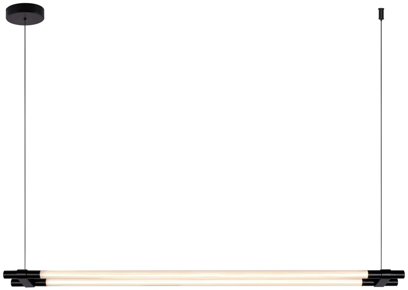 Rabalux Nivaro lampe suspendue 2x28 W blanc-noir 72169