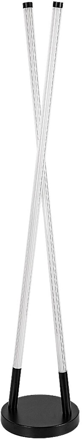 Rabalux Nivaro lampadaire 2x28 W blanc-noir 74166