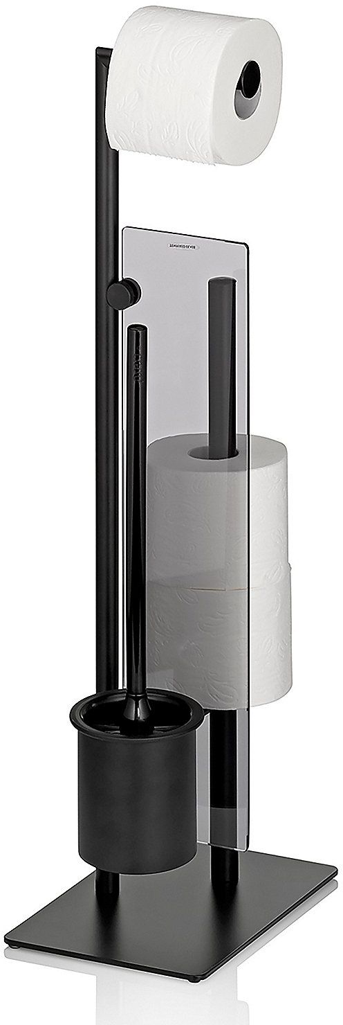 Kela Style brosse wc avec manche posé noir KE-22499