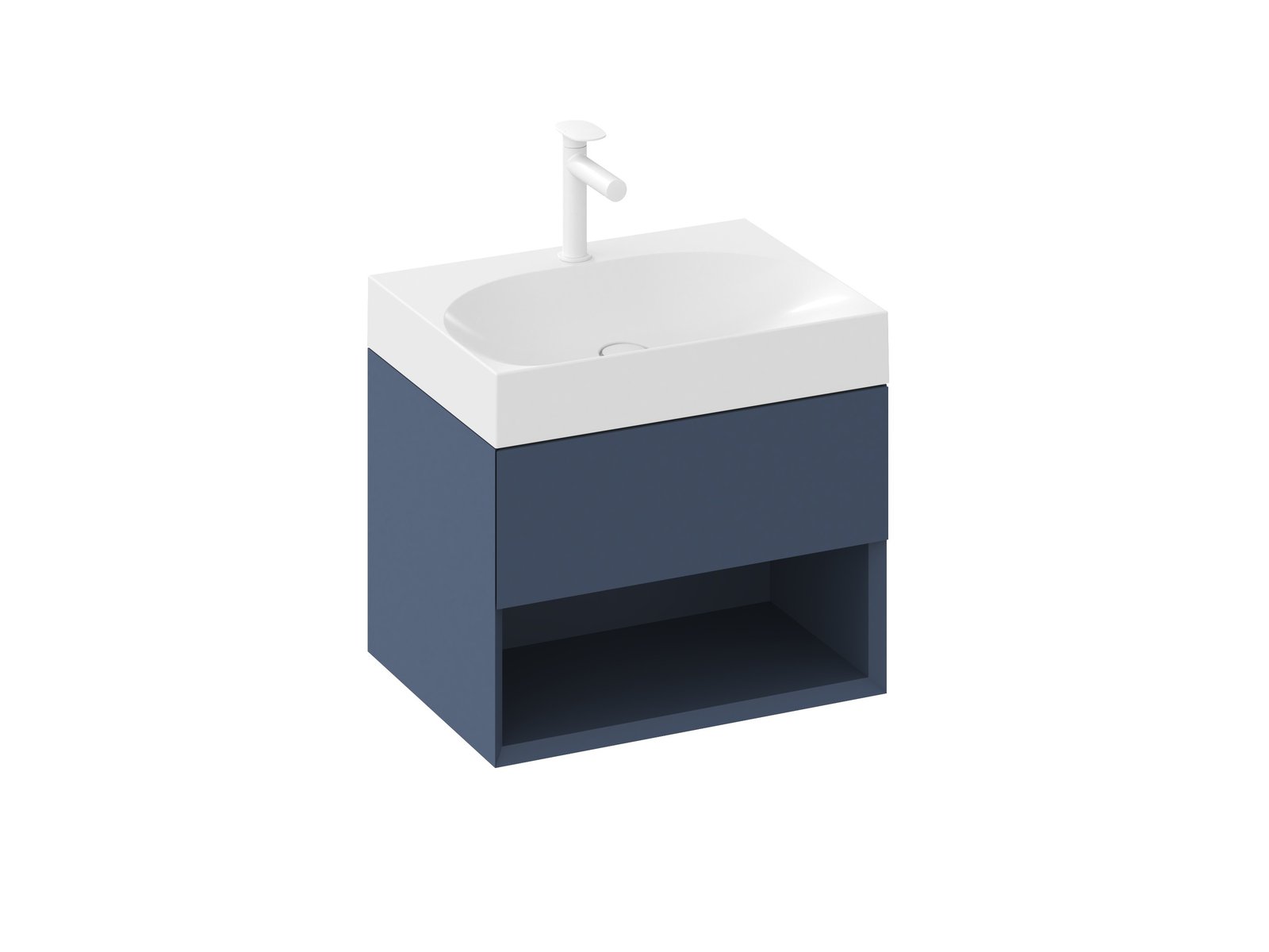 Ravak Lite armoire 60x45x43 cm sous-lavabo suspendu bleu X000001857