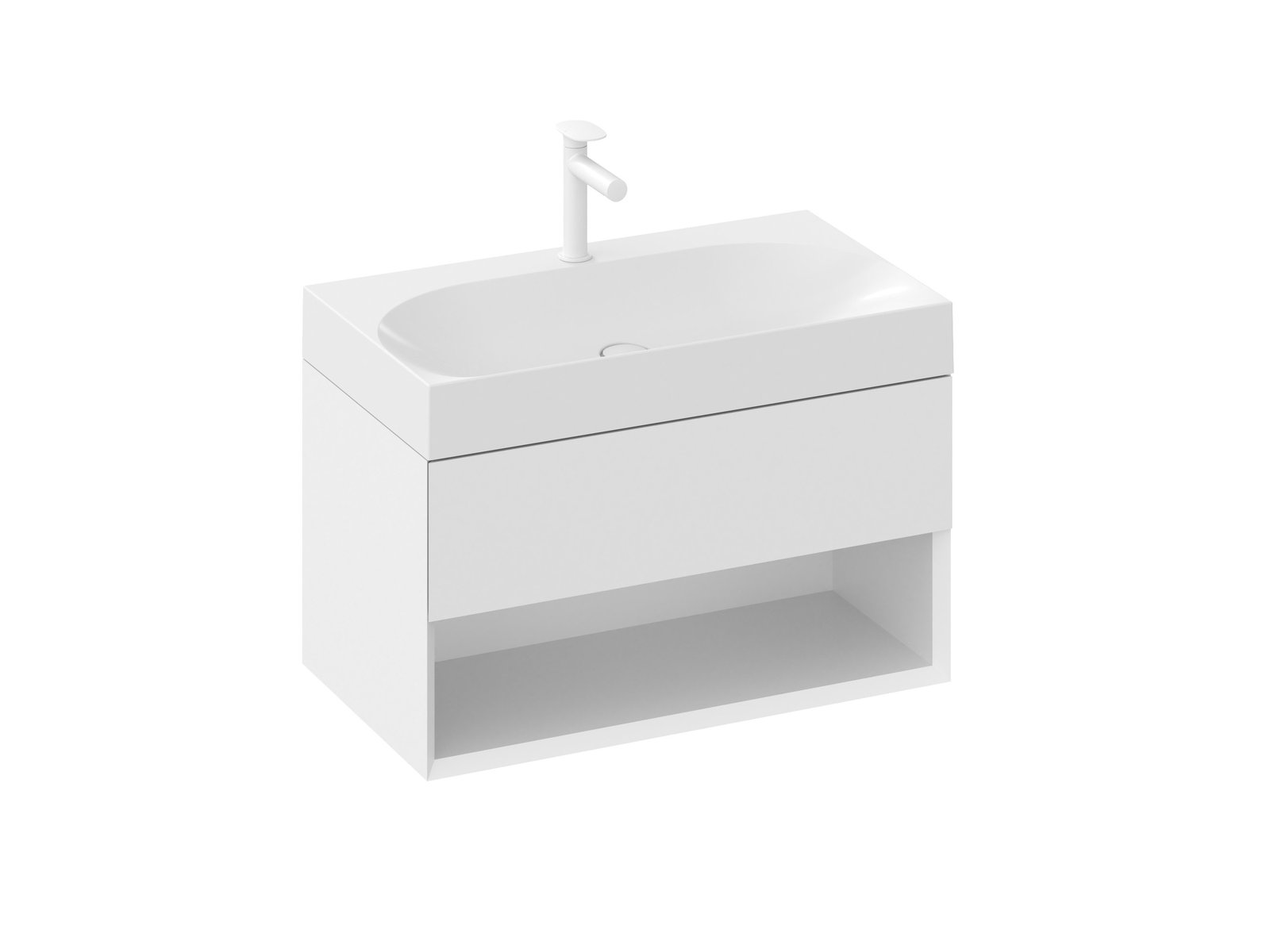 Ravak Lite armoire 80x45x43 cm sous-lavabo suspendu blanc X000001861