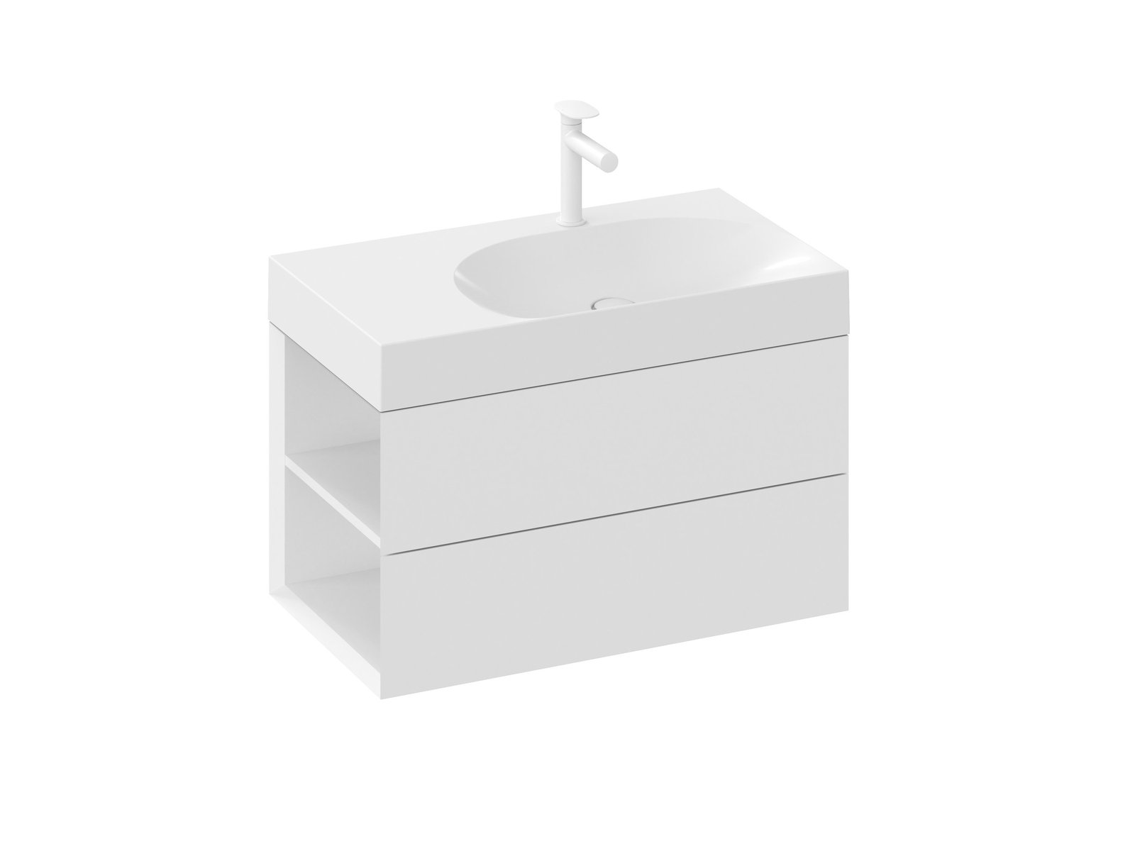 Ravak Lite armoire 80x45x43 cm sous-lavabo suspendu blanc X000001873