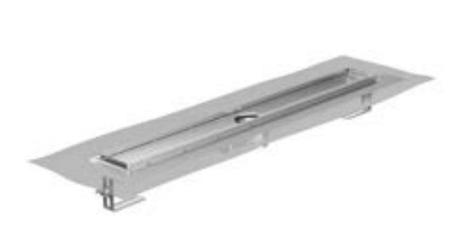 ACO ShowerDrain E+ évacuation linéaire 90 cm acier 9010.77.12