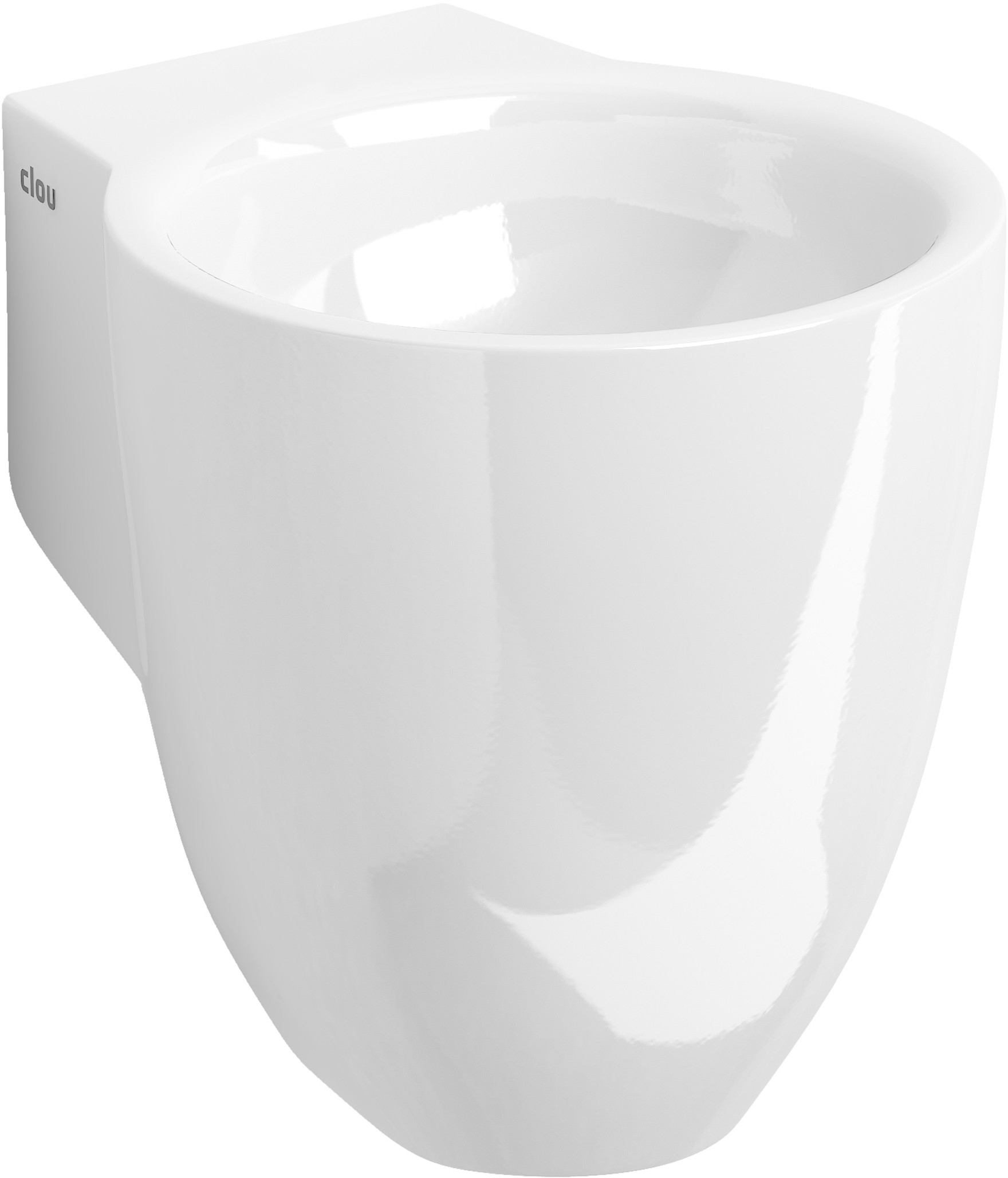 Clou Flush lavabo 31.5x27 cm ronde classique blanc CL/03.03061