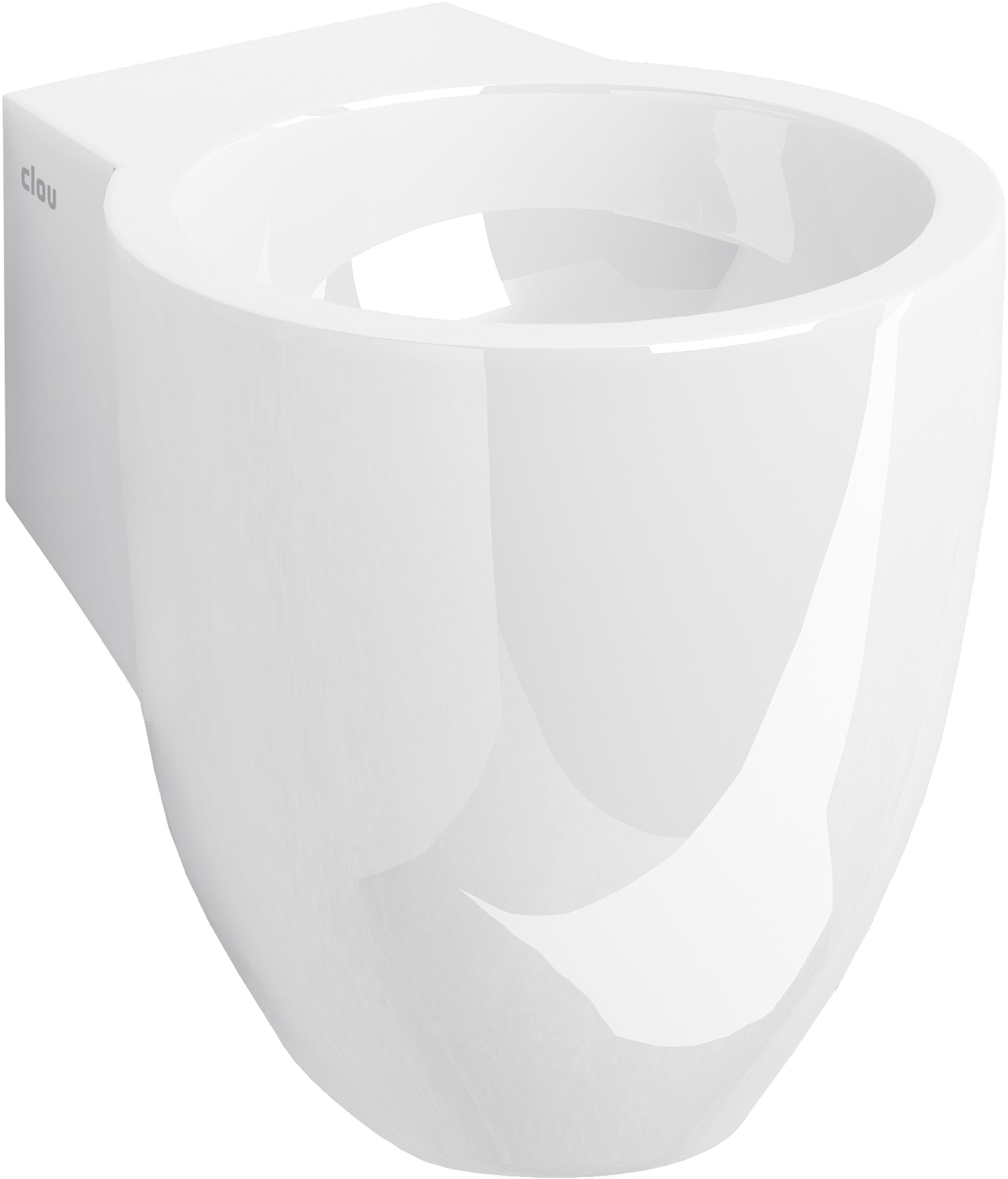 Clou Flush lavabo 31.5x27 cm ronde classique blanc CL/03.08061