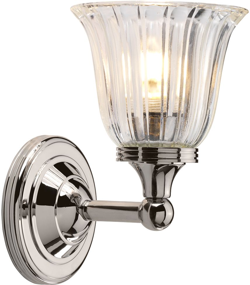 Elstead Lighting Austen applique murale 1x3 W nickel BATH-AUSTEN1-PN