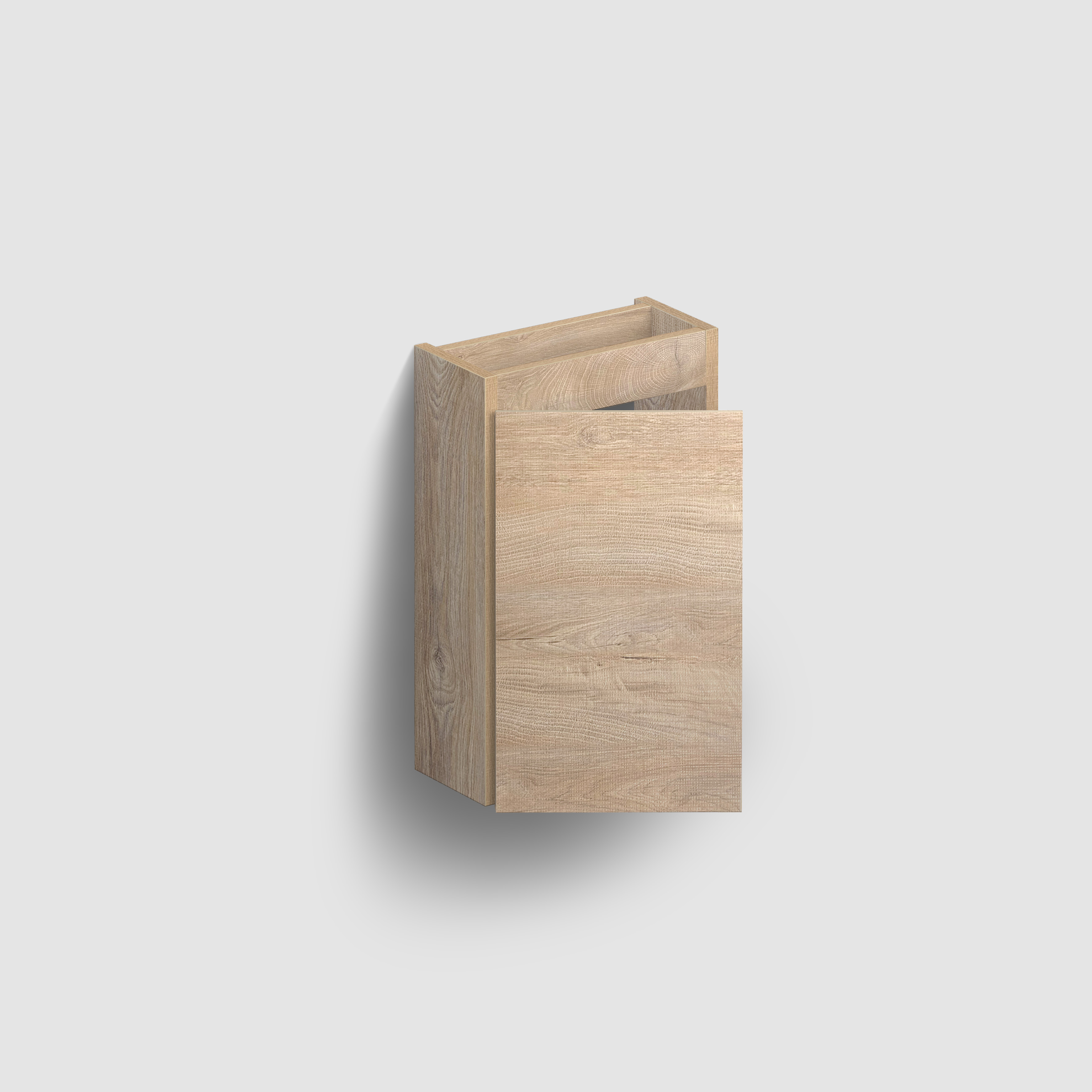 Clou Flush armoire 36x18x55 cm sous-lavabo suspendu chêne IB/07.16.7036.63.L