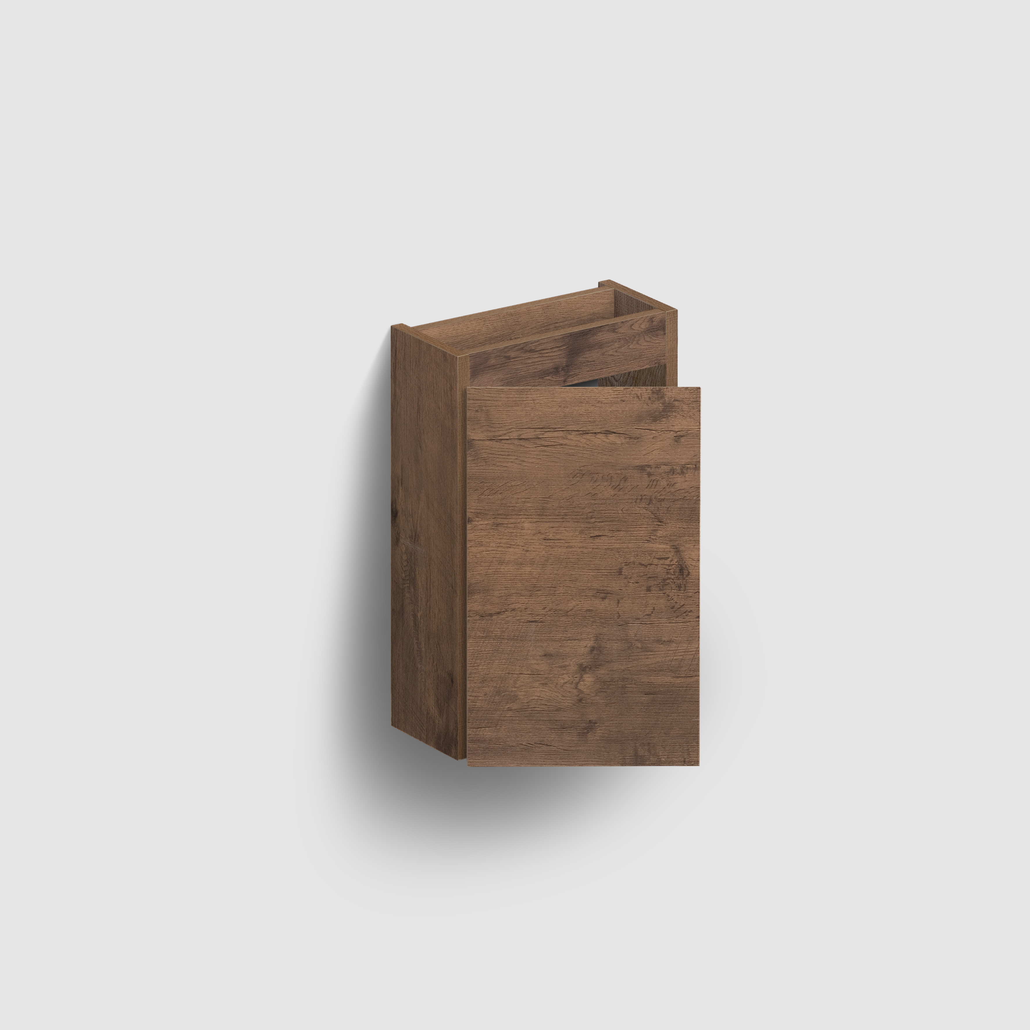 Clou Flush armoire 36x18x55 cm sous-lavabo suspendu chêne IB/07.16.7036.64.L