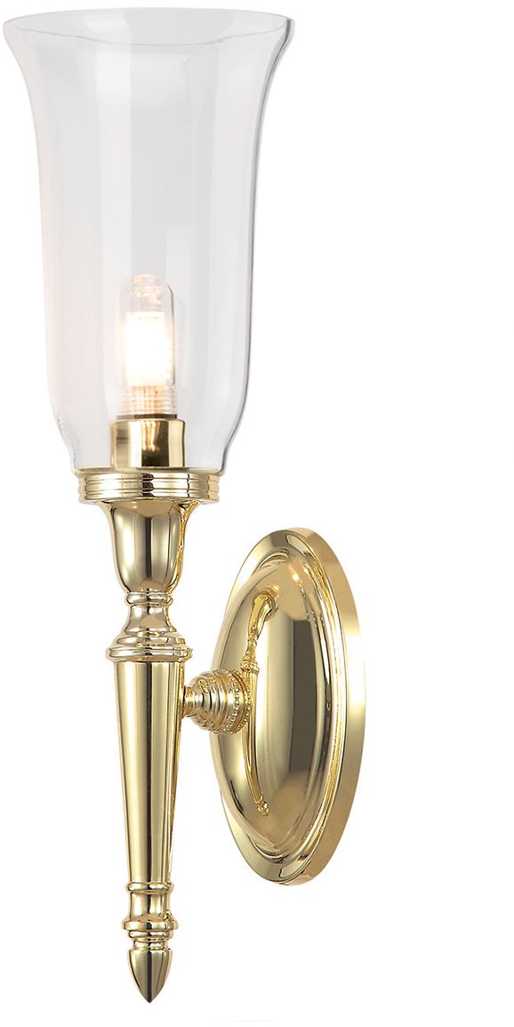 Elstead Lighting Dryden applique murale 1x3 W laiton BATH-DRYDEN2-PB