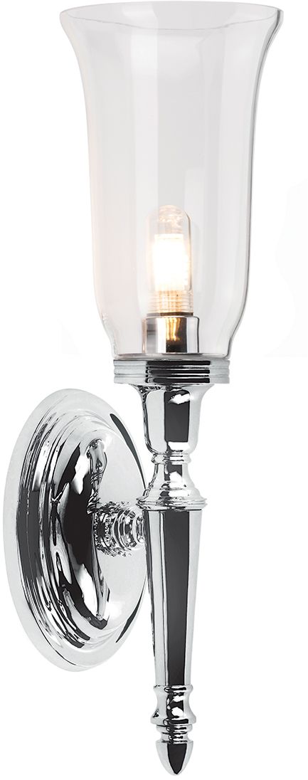 Elstead Lighting Dryden applique murale 1x3 W chrome BATH-DRYDEN2-PC