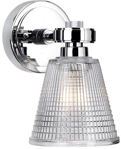 Elstead Lighting Gunnislake applique murale 1x3 W chrome BATH-GUNNIS1-PC