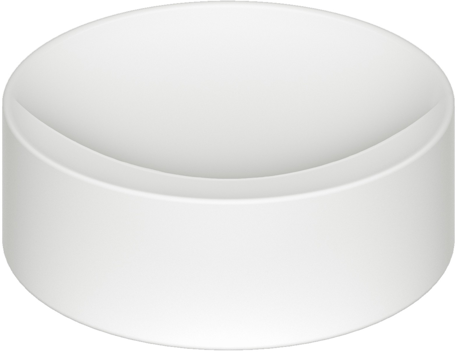 Clou Vale lavabo 22x22 cm ronde à poser blanc CL/03.02164