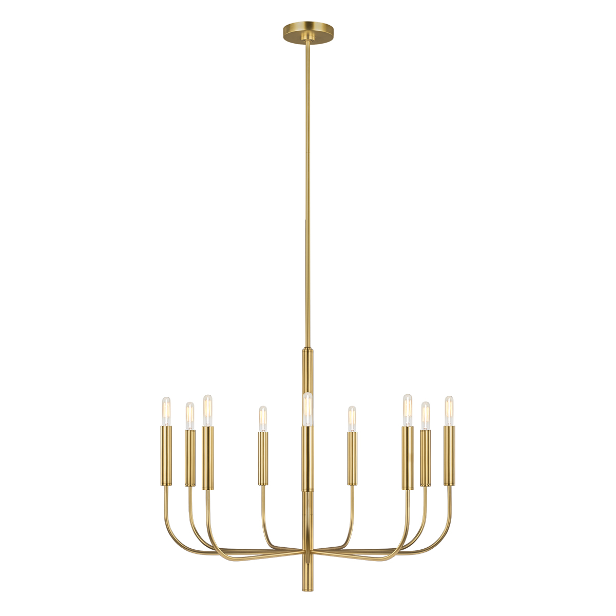 Elstead Lighting Brianna lampe suspendue x60 W laiton FE-BRIANNA9-BB