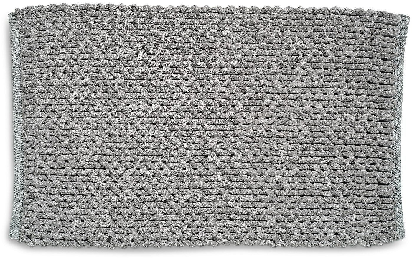 Kela Marie tapis de bain 80x50 cm rectangulaire gris KE-23727