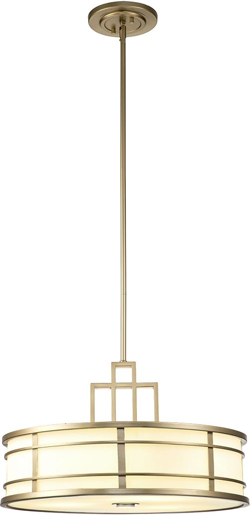 Elstead Lighting Fusion lampe suspendue 1x60 W laiton FE-FUSION-P-L-PNBR