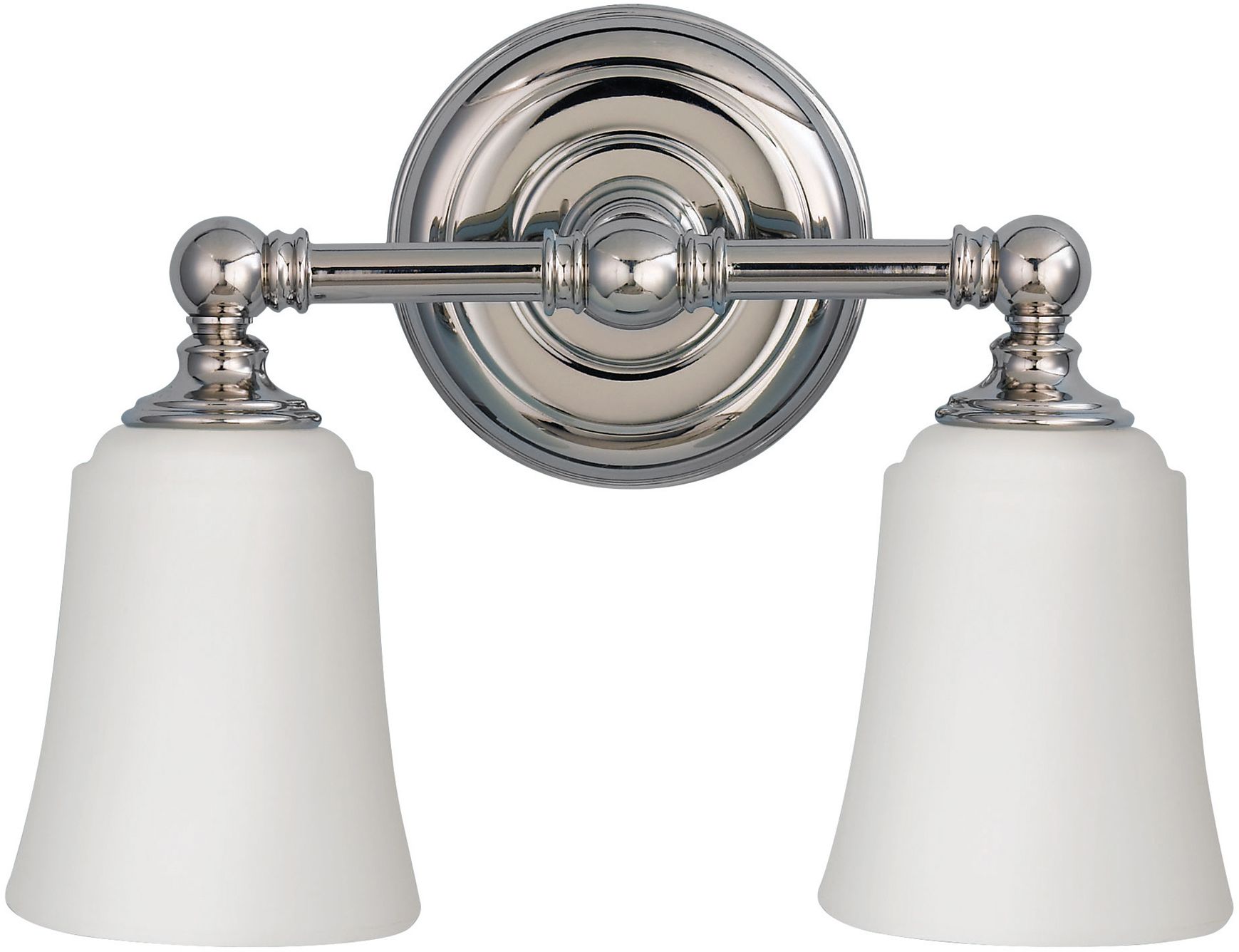 Elstead Lighting Huguenot Lake applique murale 2x3 W chrome FE-HUGOLAKE2BATH