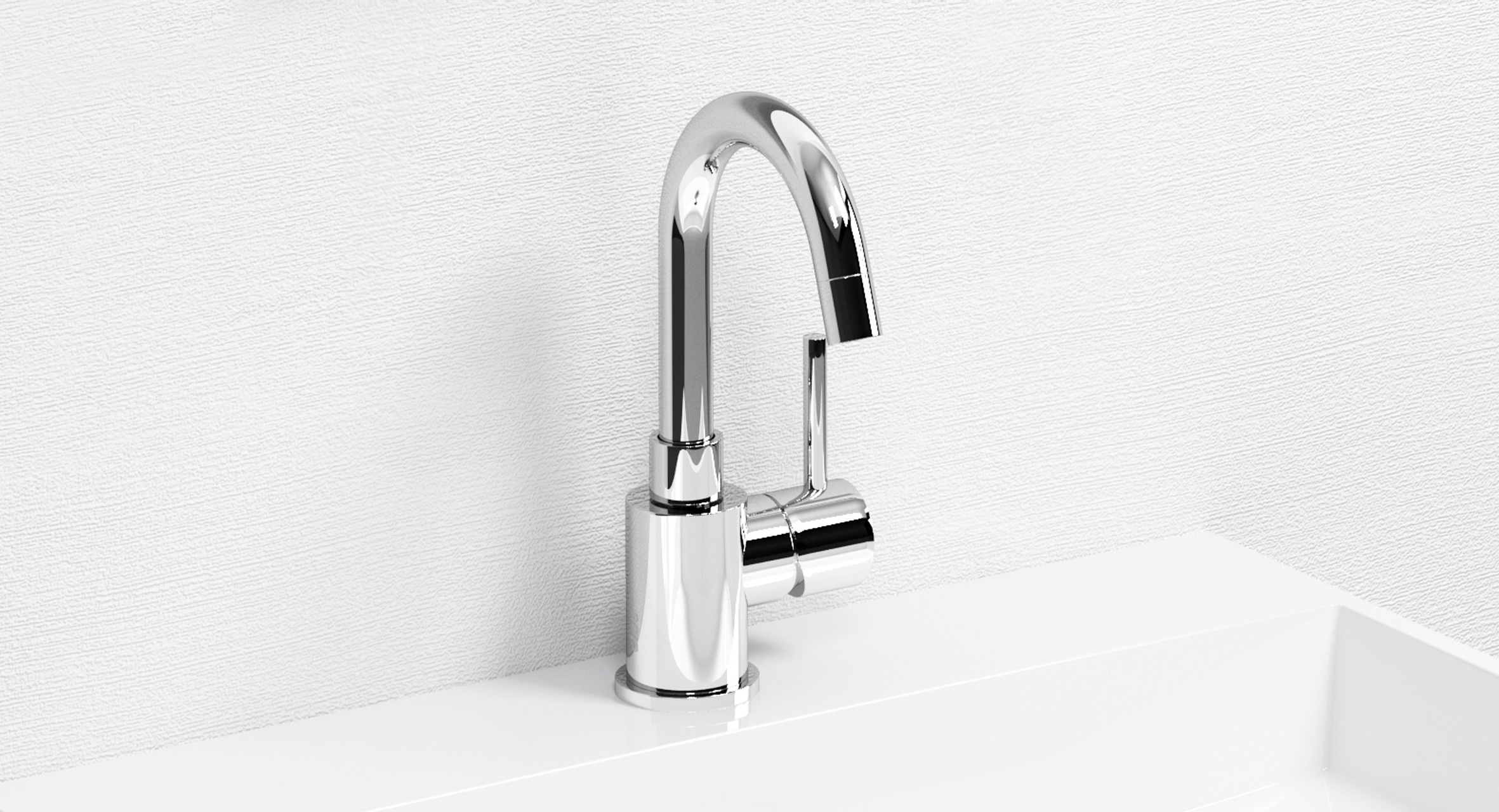 Clou Xo mitigeur de lavabo sur pied chrome CL/06.14001.29