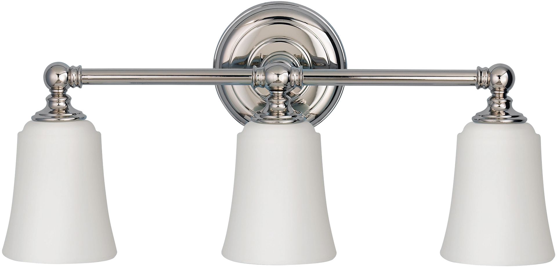 Elstead Lighting Huguenot Lake applique murale 3x3 W chrome FE-HUGOLAKE3BATH