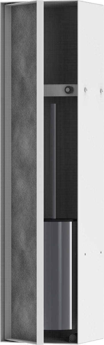 Hansgrohe XtraStoris Rock porte-papier toilette blanc 56060700