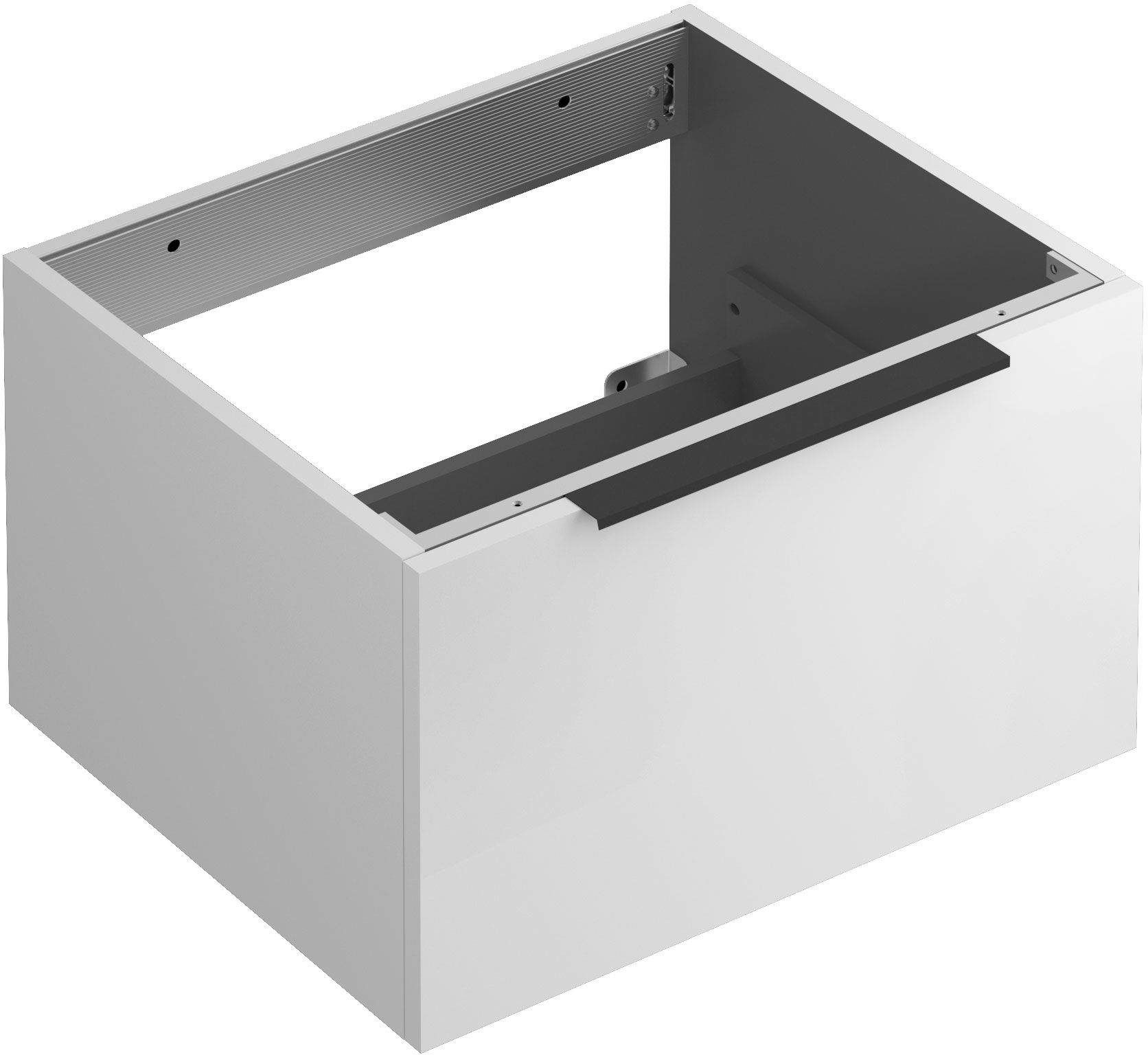 Kludi Icos armoire 60x50x35 cm sous-lavabo suspendu blanc 50S6053