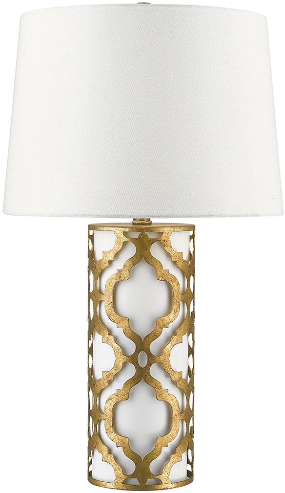 Elstead Lighting Arabella lampe de table 1x60 W doré GN-ARABELLA-TL-G