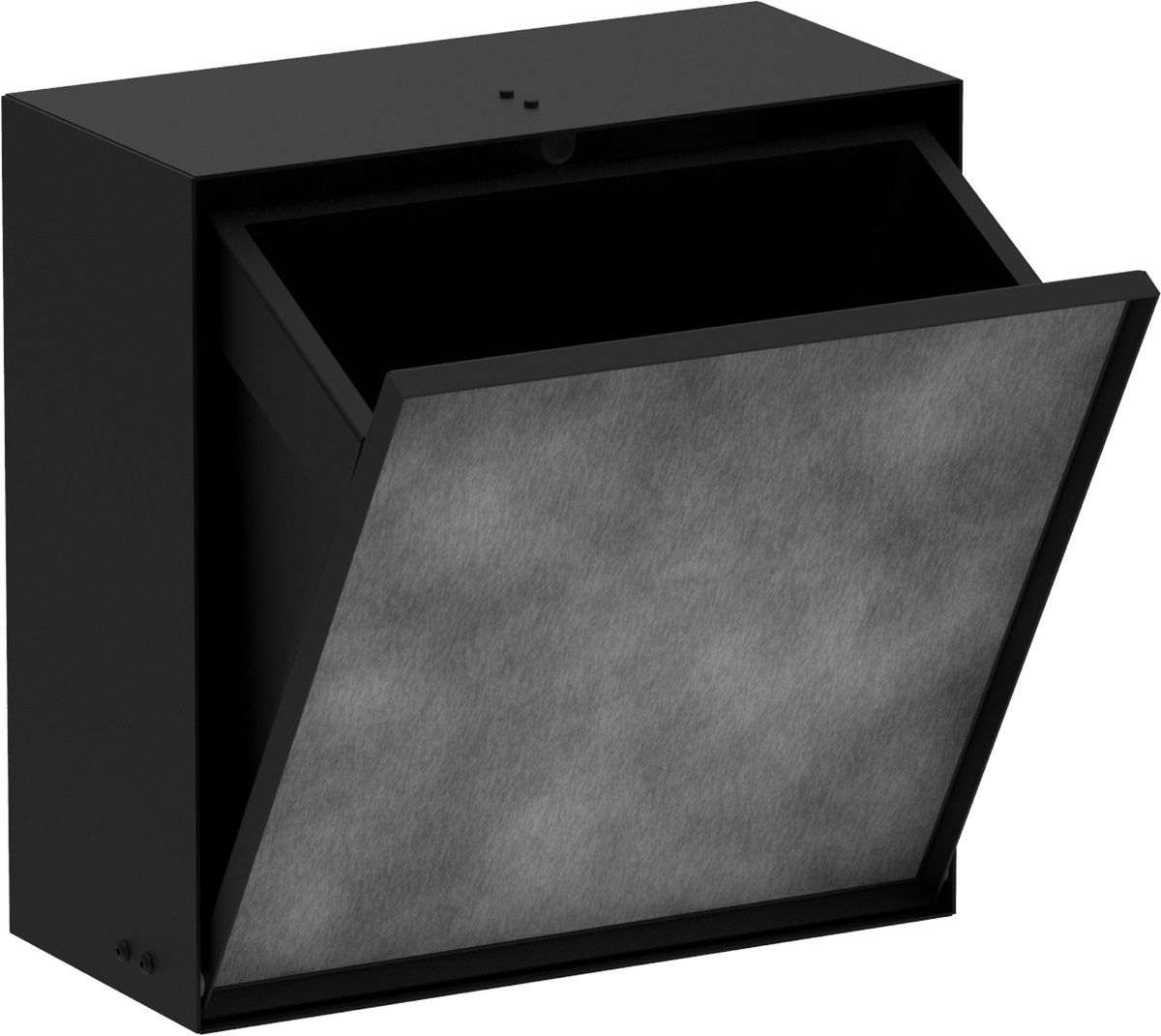 Hansgrohe XtraStoris Rock poubelle 6 l noir 56090670