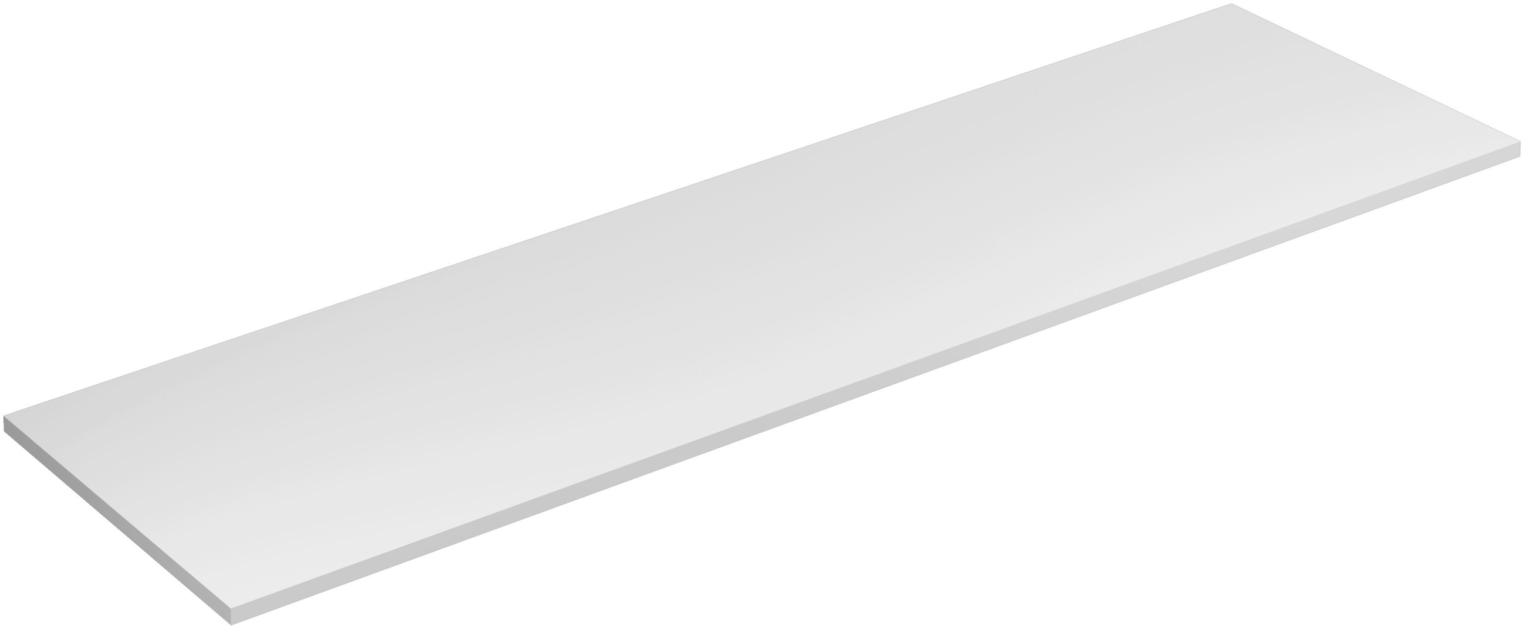 Kludi Icos plan de travail suspendu 180x50 cm blanc 50T18053
