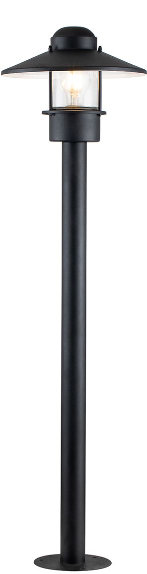 Elstead Lighting Klampenborg lampadaire extérieur 1x60 W noir KLAMPENBORG-BOL-BK