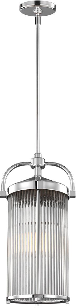 Elstead Lighting Paulson lampe suspendue 3x3 W chrome FE-PAULSON-3P