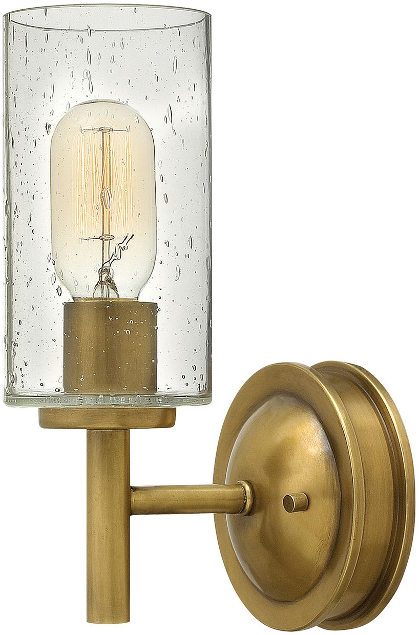 Elstead Lighting Collier applique murale 1x60 W laiton HK-COLLIER1